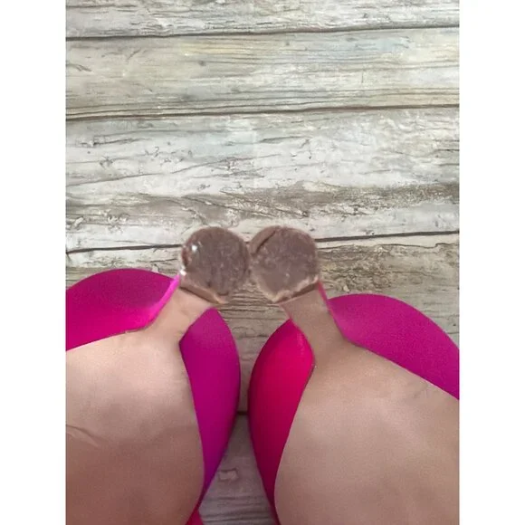 Manolo Blahnik Lurum Pink Satin Crystal 90mm Mule Heels EU 40 w/Box Dust Bag COA - Picture 10 of 16